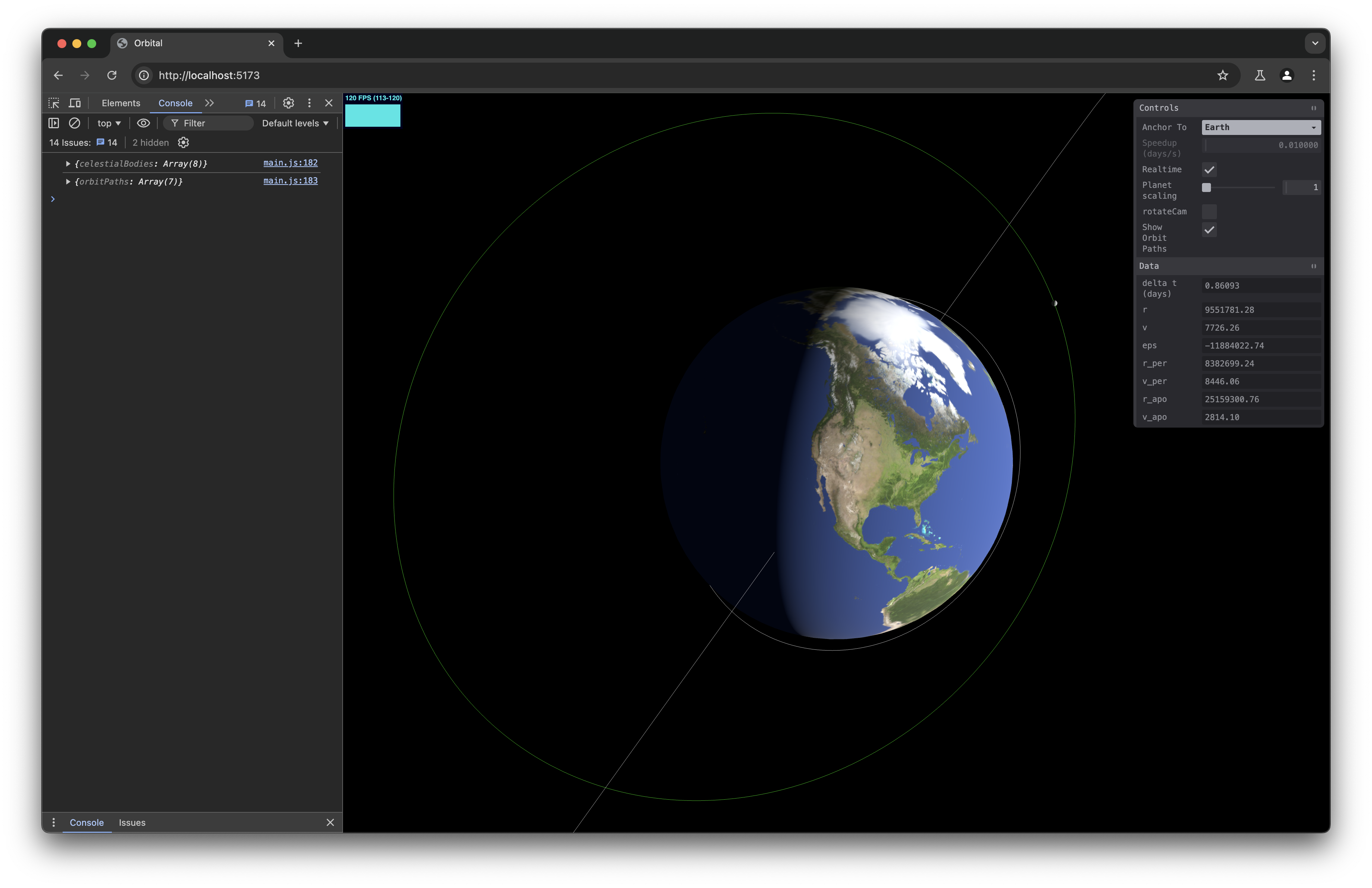 Orbital ISS Moving